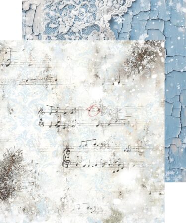 Alternative view of Craft O'Clock - Collezione  Jolly Season 8x8 Inch Basic Papers Set