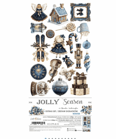 Craft O'Clock - Collezione- Jolly Season Extras Set Winter