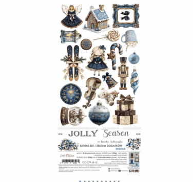 Craft O'Clock - Collezione- Jolly Season Extras Set Winter