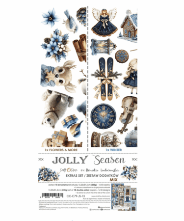 Craft O'Clock- Collezione Jolly Season Extras Set Mix