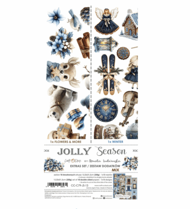 Craft O'Clock- Collezione Jolly Season Extras Set Mix