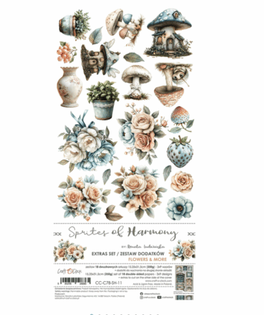 Craft O'Clock - Collezione Sprites of Harmony Extras Set Flowers & More