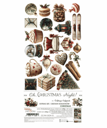 Craft O'Clock - Collezione Oh Christmas Night Extras Set Christmas