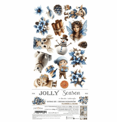 Craft O'Clock - Collezione Jolly Season Extras Set Flowers & More