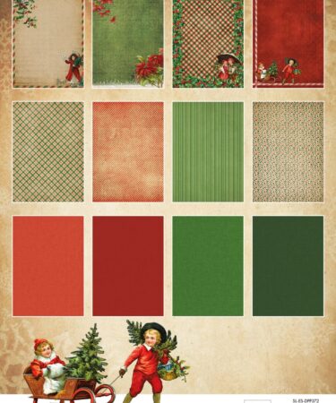 Alternative view of Studio Light Vintage Christmas Designer Paper Pad
