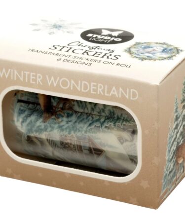Studio Light Winter Wonderland Transparent Stickers on Roll
