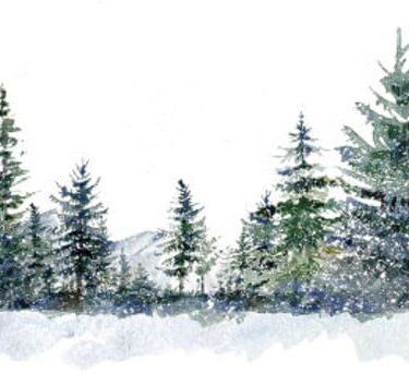 Alternative view of Studio Light Winter Forest Transparent Stickers on Roll