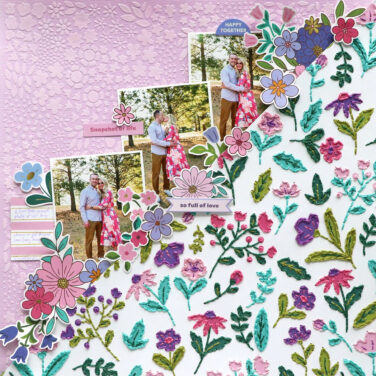Alternative view of PINKFRESH STUDIO -PAIGE EVANS COLLEZIONE LOVELY LANE Cardstock Stickers
