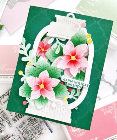 Alternative view of PINKFRESH STUDIO Lantern Landscapes stencil