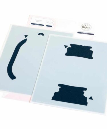 PINKFRESH STUDIO Lantern Landscapes stencil