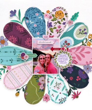 Alternative view of PINKFRESH STUDIO -PAIGE EVANS COLLEZIONE LOVELY LANE Layered Stickers