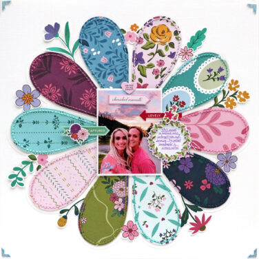 Alternative view of PINKFRESH STUDIO -PAIGE EVANS COLLEZIONE LOVELY LANE Layered Stickers