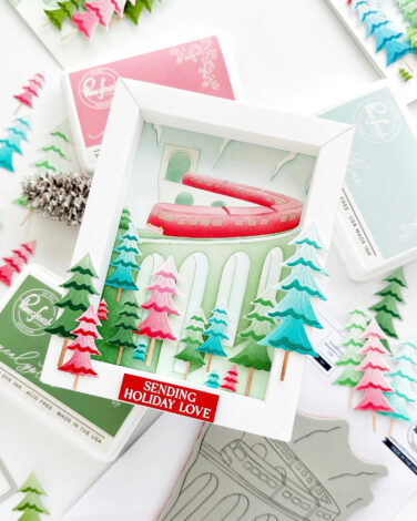Alternative view of PINKFRESH STUDIO Holiday Express cling stamp