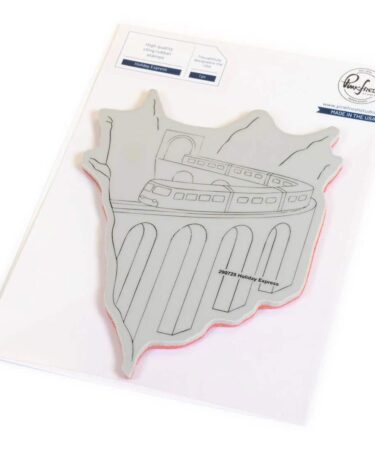 PINKFRESH STUDIO Holiday Express cling stamp