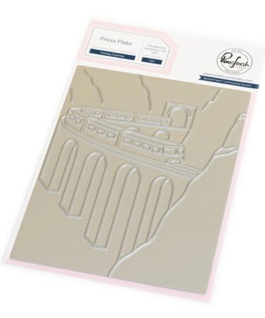 PINKFRESH STUDIO Holiday Express press plate