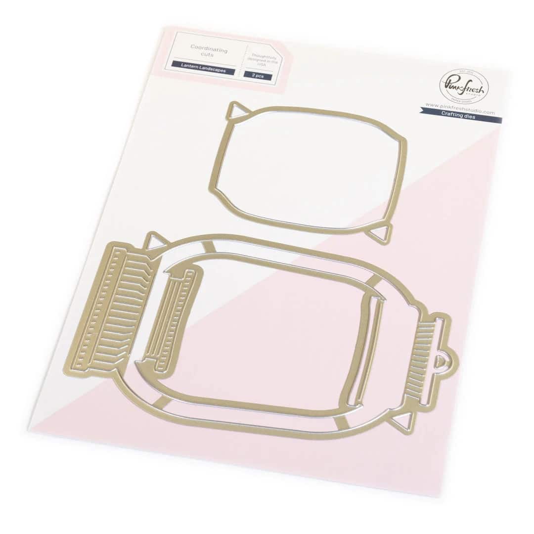 PINKFRESH STUDIO Lantern Landscapes die