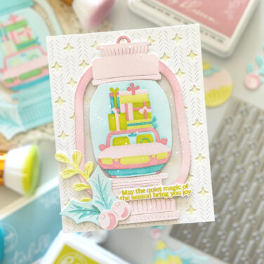 Alternative view of PINKFRESH STUDIO Lantern Landscapes: Joyride stencil