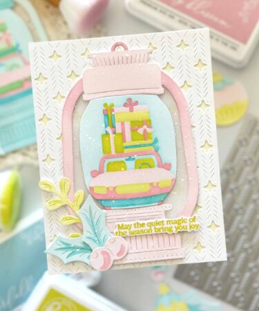 Alternative view of PINKFRESH STUDIO Lantern Landscapes: Joyride stencil