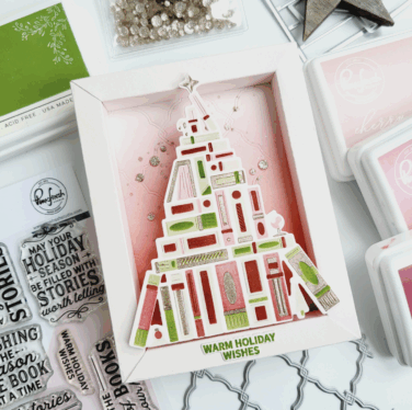 Alternative view of PINKFRESH STUDIO Tree of Tales stencil