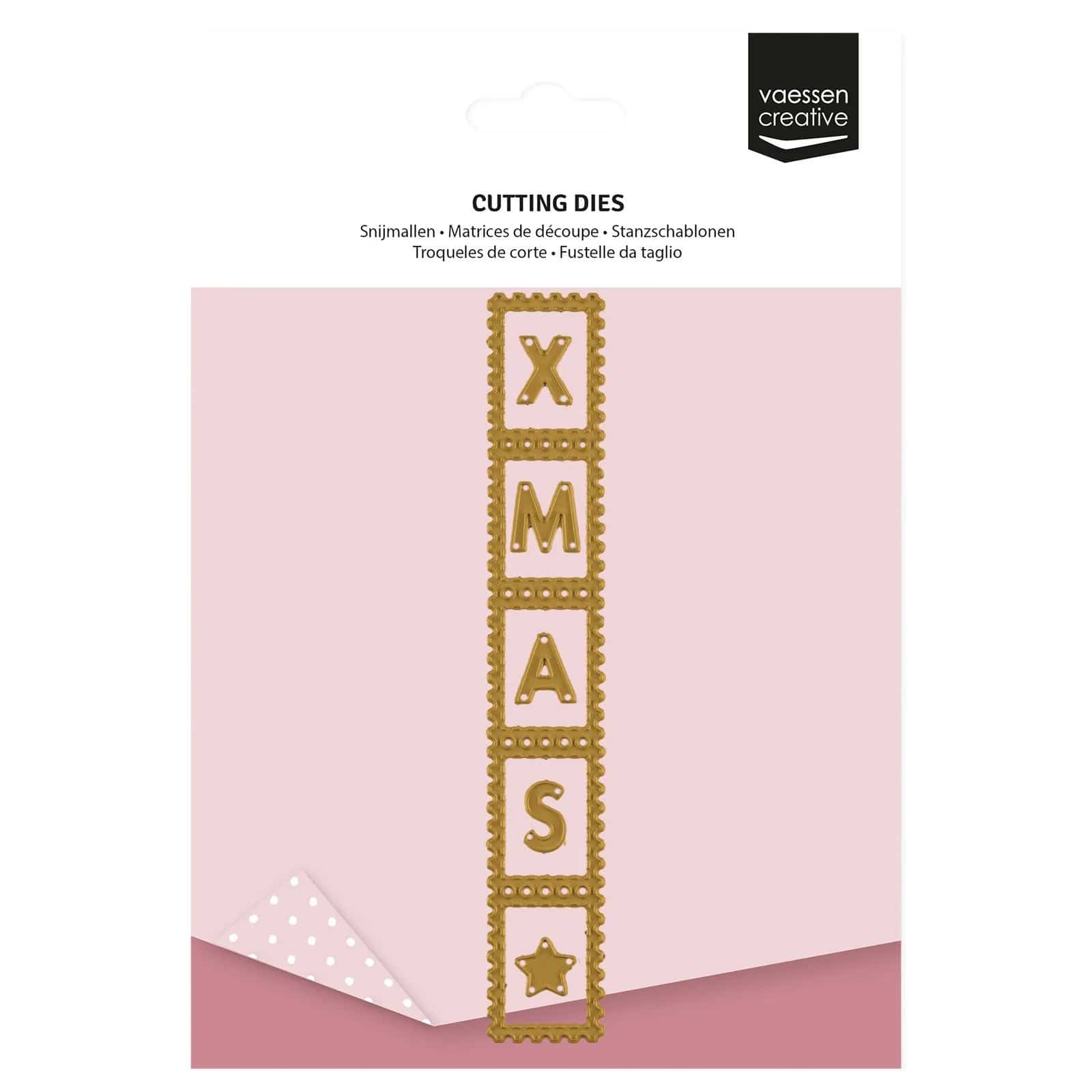 Vaessen Creative • Cutting Dies Stamp Strip 6pcs