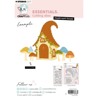 Alternative view of Creative Craftlab • Essentials Cutting Die Mushroom house