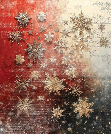 Alternative view of Craft O'Clock Oh Christmas Night 8x8 Inch Basic Papers Set