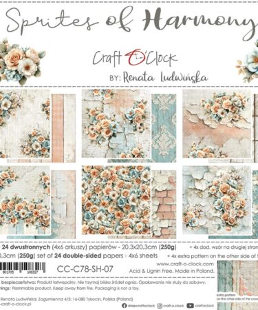 Craft O'Clock Sprites of Harmony 8x8 Inch Paper Se