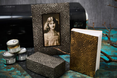 Alternative view of Sizzix 3D Texture Fades by Tim Holtz A5 Kaleidoscope Large