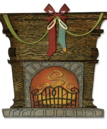 Sizzix Thinlits Die by Tim Holtz Fireside (10pcs) VAULT EDITION