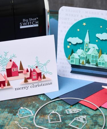 Alternative view of Sizzix Thinlits Die by Tim Holtz Snowglobe #2  VAULT EDITION