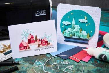 Alternative view of Sizzix Thinlits Die by Tim Holtz Snowglobe #2  VAULT EDITION