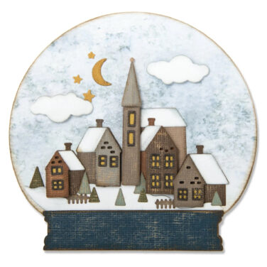 Sizzix Thinlits Die by Tim Holtz Snowglobe #2  VAULT EDITION