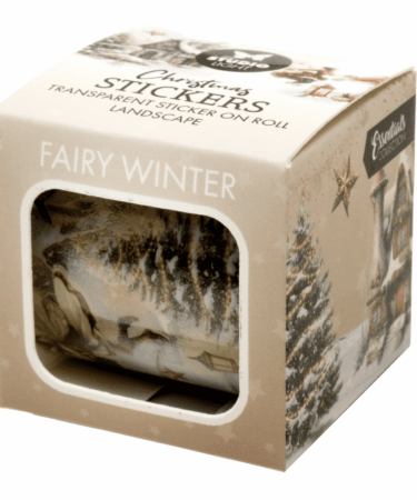 Studio Light Fairy Winter Transparent Stickers on Roll