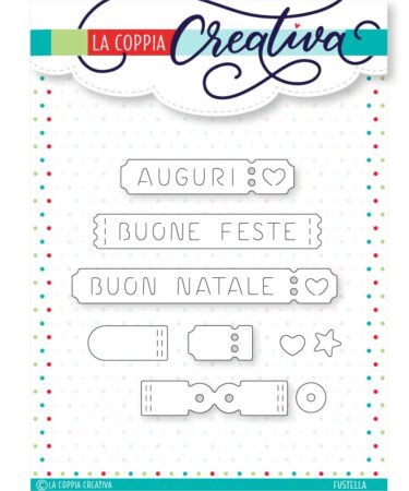 LA COPPIA CREATIVA - Natale ticket - fustella