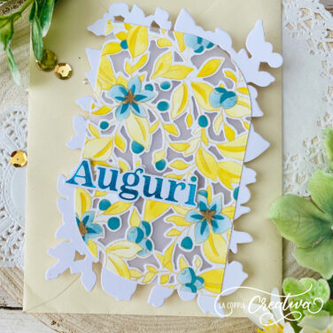 Alternative view of LA COPPIA CREATIVA - Pizzo fiorito - hot foil