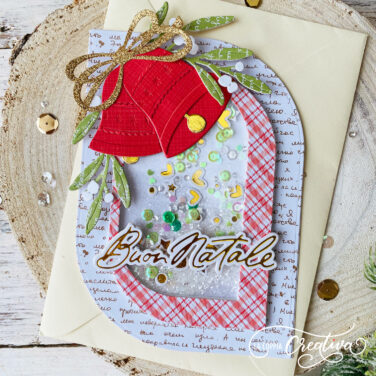 Alternative view of LA COPPIA CREATIVA - Buon Natale - hot foil