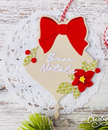 Alternative view of LA COPPIA CREATIVA - Pallina con fiocco - fustella