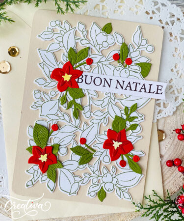 Alternative view of LA COPPIA CREATIVA - Stella di Natale mini - fustella