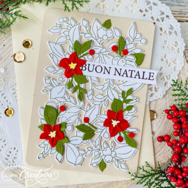 Alternative view of LA COPPIA CREATIVA - Stella di Natale mini - fustella