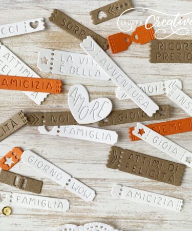 Alternative view of LA COPPIA CREATIVA - Mini album ticket - fustella