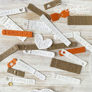 Alternative view of LA COPPIA CREATIVA - Mini album ticket - fustella