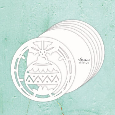 MINTAY PAPERS. Album Base - Xmas Bauble
