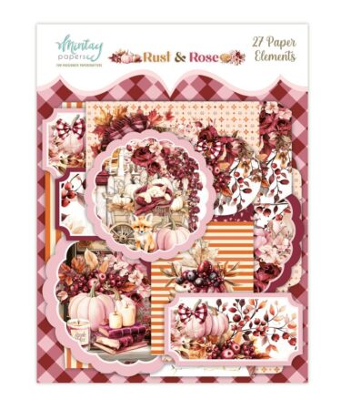 MINTAY PAPERS. Rust & Rose, Paper Elements
