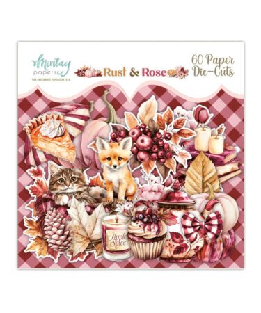 MINTAY PAPERS. Rust & Rose, Paper Die-Cuts