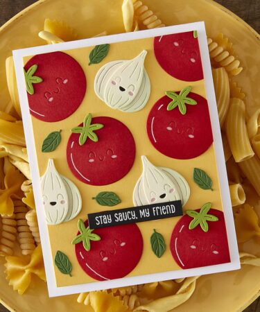 Alternative view of SPELLBINDERS Ingredients Buddies Etched Dies from the Buon Appetito Collection