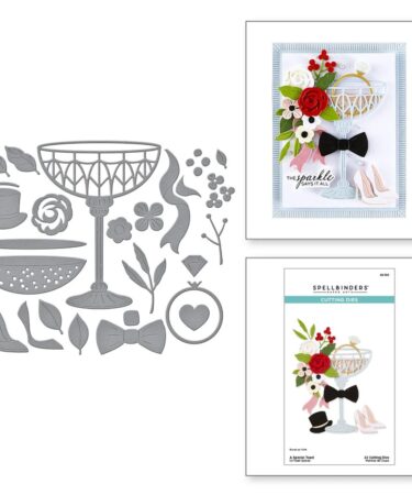 SPELLBINDERS A Special Toast Etched Dies from the Happier Hour Collection
