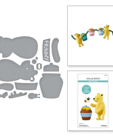 SPELLBINDERS Stitched Classic Pooh Etched Dies