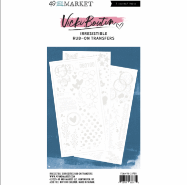 49 AND MARKET -Irresistible Curiosities Rub-on Transfers by Vicki Boutin