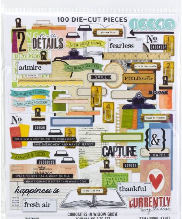 Alternative view of 49 AND MARKET -Curiosities in Willow Grove Journaling Bits Set