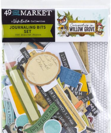 49 AND MARKET -Curiosities in Willow Grove Journaling Bits Set